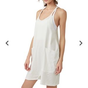 Free People Movement Hot Shot Shorts Romper NWOT